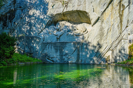 L&ouml;wendenkmal in Luzern, Schweiz