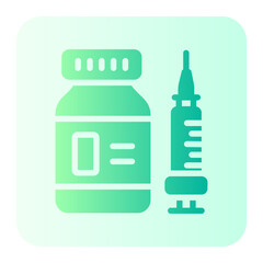 vaccine gradient icon