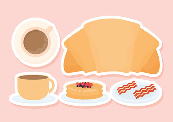 five morning breakfast items