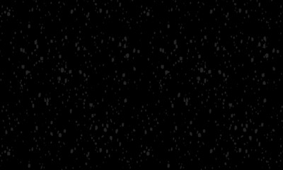 Abstract pattern backdrop. Gray lines on black background. Illustration