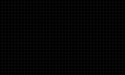 Square pattern backdrop. Gray lines on black background. Illustration