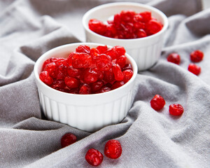 Sweet dried cherries