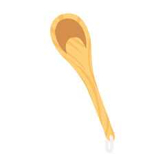 wooden spoon utensil