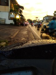 traffic in the city