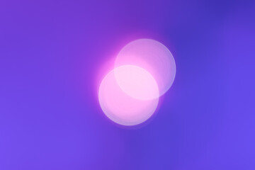 Abstract blurred blue background with pink bokeh Defocused