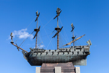 Monument to the Russian battleship 