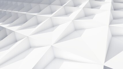 Abstract background geometric pattern in design 3d render