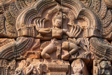 Phanomrung Historical Park Landmark of Buriram, Thailand,Castle rocks,