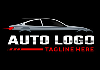 Automotive speed car logo