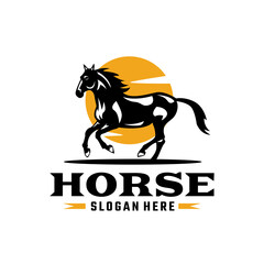 Awesome horse logo