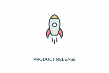 Product Release icon in vector. Logotype