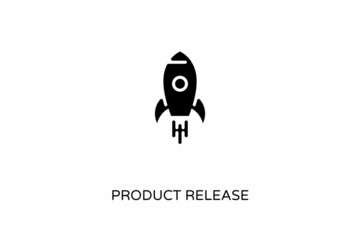 Product Release icon in vector. Logotype