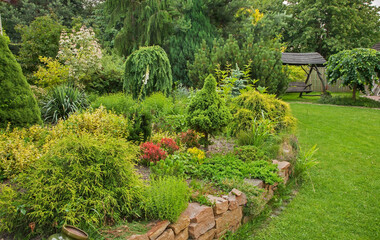 Garden 1 near Urzedow town. Poland