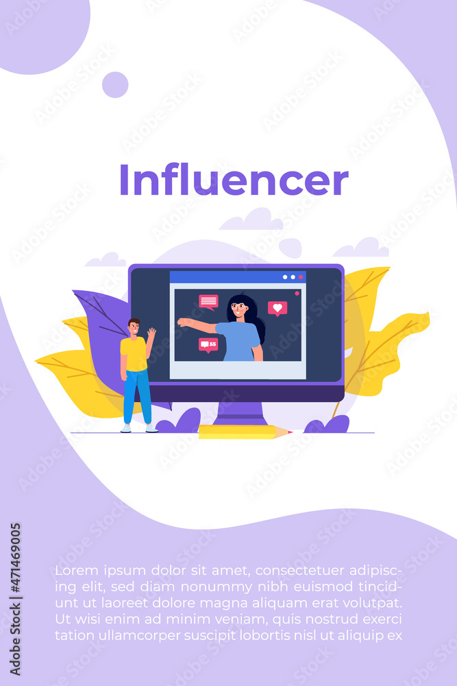 Poster cybersecurity, data access, protection network safe data concept. web page design templates. vector 
