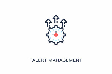 Talent Management icon in vector. Logotype