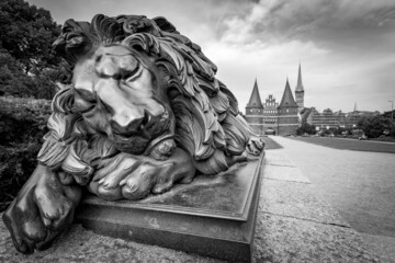 Sleeping Lion in Lubeck