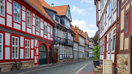 Old street in Germany - 471472082