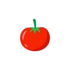 tomato icon design template vector isolated illustration