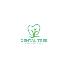 Dental Tree Logo Template