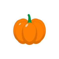 pumpkin icon design template vector isolated illustration