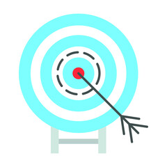aim goal Isolated Vector icon which can easily modify or edit

