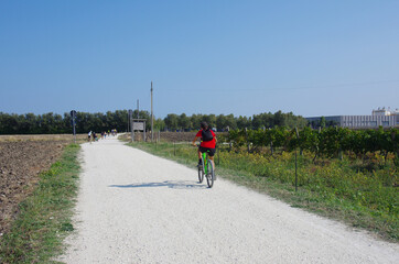 Cycling is a timeless passion that makes us stay in contact with nature.