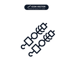 skewer icon symbol template for graphic and web design collection logo vector illustration