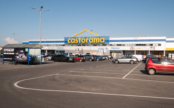 Castorama home improvement retailer, building supplies store on July 8, 2020 in Krakow, Poland.