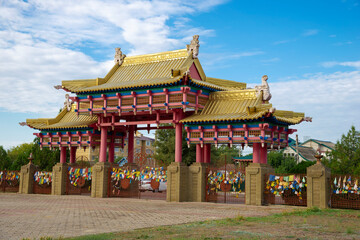 Central Gate to the temple 
