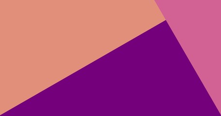 Obraz premium Color trend 2022: Calming coral, Velvet Violet, Pacific Pink