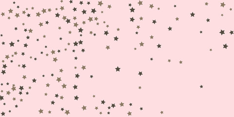 Falling stars. Flying stars illustration. Decorative element. Suitable for your design, postcards, invitations, gift, vip.