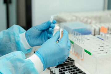 scientist working in laboratory