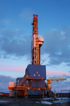 oil drilling rig