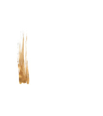 Brush Strokes on White Background for Graphic Elements, Digital Painting and Design