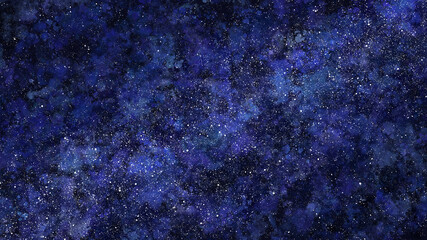 Obraz na płótnie Canvas 満天の星空のイラスト