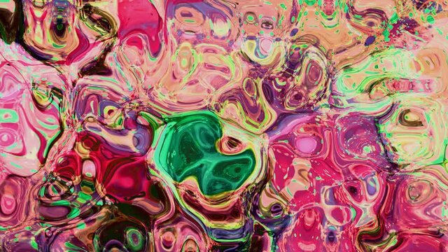Colorful marble liquid animation, Background liquid animation, Abstract marble liquid effect