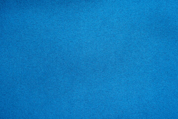 Naklejka premium Blue fabric texture background close up