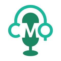 logo letter C M podcast