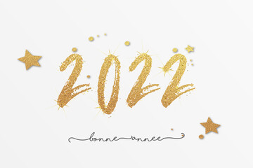 2022 - Bonne année - happy new year