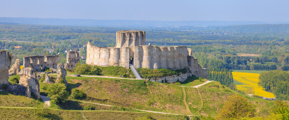 Château-Gaillard, Les Andelys, Eure, Normandie, France	
