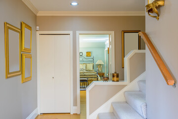 Fragment of a luxury bathroom