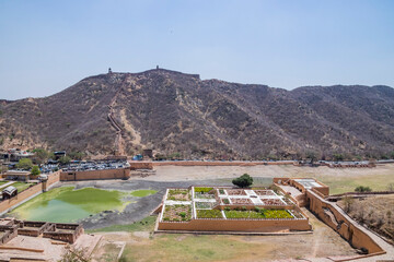 Amer Fort Jaipur during a sunny day