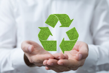 Recycled eco zero waste lifestyle. Ecological design Recycle