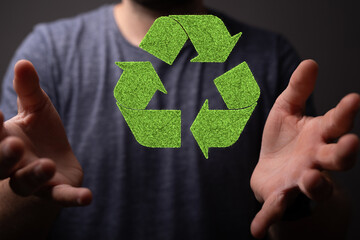 Recycled eco zero waste lifestyle. Ecological design Recycle