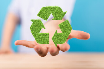 Ecological design Recycle Reuse Reduce concept