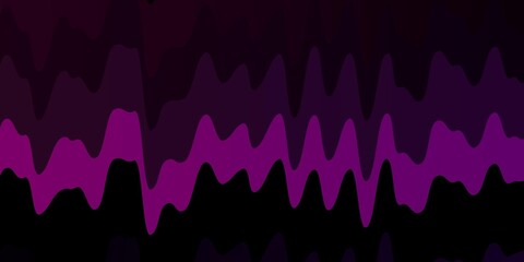 Dark Purple vector texture with wry lines.