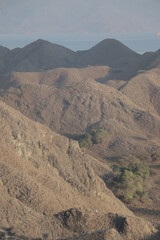 Hills view from the top of Padar Island