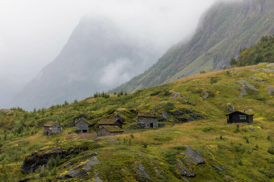 Berghütten in Norwegen