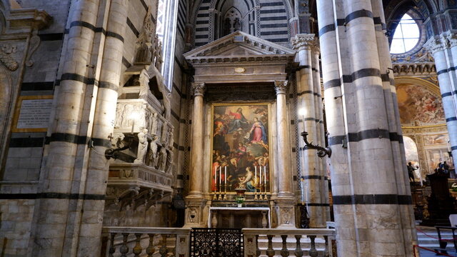 Frescos del Batisterio de Siena 