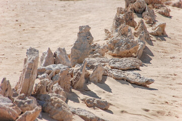 Sand stones texture background